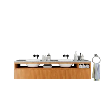 Escenario Doble Lavabo